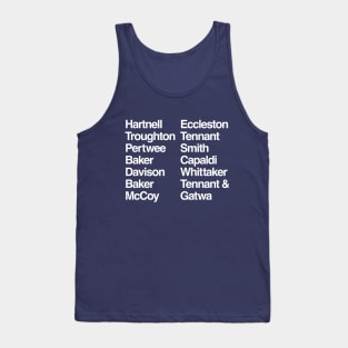 All the Doctors Tank Top